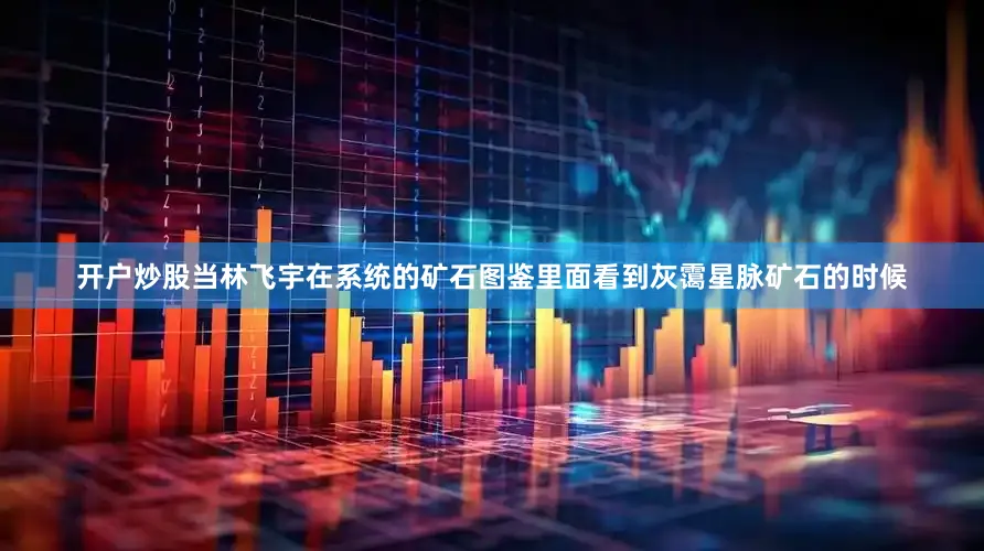 开户炒股当林飞宇在系统的矿石图鉴里面看到灰霭星脉矿石的时候