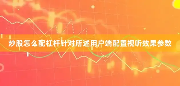 炒股怎么配杠杆针对所述用户端配置视听效果参数